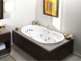 Jacuzzi Jetted Whirlpool Bathtub Maax Living 60" X 42" Acrylic Oval Drop In Bathtub