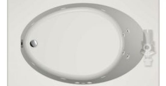 Jacuzzi Primo White Acrylic Oval Freestanding Bathtub Jacuzzi Primo White Acrylic Oval In Rectangle Whirlpool