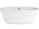 Jacuzzi Primo White Acrylic Oval Freestanding Bathtub Primo 6634 Oval Freestanding Bath – Jacuzzi Baths