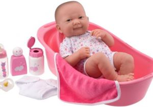 Jc toys Baby Doll Bathtub Amazon Jc toys 14" La Newborn Deluxe Bath Set Baby
