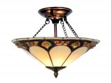 Jcpenney Dale Tiffany Lamps Dale Tiffany Th10493 16 Inch Wide Flush Mount Capitol Lighting 1
