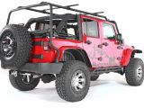 Jeep Jk Roof Rack soft top Rugged Ridge 11703 02 Sherpa Rack for 07 18 Jeep Wrangler Unlimited