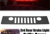 Jeep Jk Tail Light Covers 3rd Car Rear Brake Light Cover Decal Grille for Jeep for Wrangler Jk 2007 2008 2009 2010 2016 Matte Black New In Shell From Automobiles Motorcycles