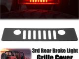 Jeep Jk Tail Light Covers 3rd Car Rear Brake Light Cover Decal Grille for Jeep for Wrangler Jk 2007 2008 2009 2010 2016 Matte Black New In Shell From Automobiles Motorcycles