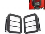 Jeep Jk Tail Light Covers Bbqfuka 2pcs Auto Car Black Rear Light Lamp Cover Taillight Guards Fit for Jeep Wrangler Jk 07 2015 In Lamp Hoods From Automobiles Motorcycles On