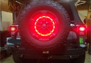 Jeep Jk Tail Light Covers Jeep Wrangler Jk 2007 2017 12v 3rd Brake Light Led Ring Jeep