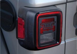 Jeep Jk Tail Light Covers Savadicar Aluminum Black Rear Taillights Light Guard Tail Light