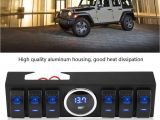 Jeep Light Switches Aliexpress Com Buy 6 Rocker source System Relay Switch Pod Panel