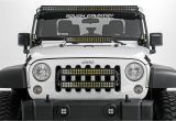 Jeep Wrangler Unlimited Light Bar Jeep 20 Inch Led Grille Mounts W Two Dual Row Light Bars Light Bar