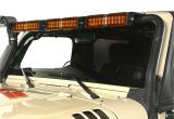 Jeep Wrangler Unlimited Light Bar Rugged Ridge Windshield Led Light Bar Kit In Amber for 07 18 Jeep
