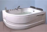 Jetted Bathtub Air Control Air Bath Tub with Heater 2 Person Jacuzzi Tub Indoor