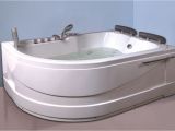 Jetted Bathtub Air Control Air Bath Tub with Heater 2 Person Jacuzzi Tub Indoor