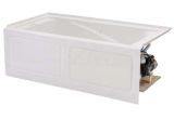 Jetted Bathtub Alcove Alcove Bathtubs Bathtubs the Home Depot