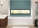 Jetted Bathtub Alcove Maax Exhibit 60" X 32" Acrylic Alcove Bathtub Optional