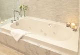 Jetted Bathtub Faucet Jacuzzi 2 Person Whirlpool Bathtub with Armrests 72×36