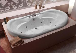 Jetted Bathtub for Sale Shop Indulgence White 70×41 Inch Whirlpool Tub Free