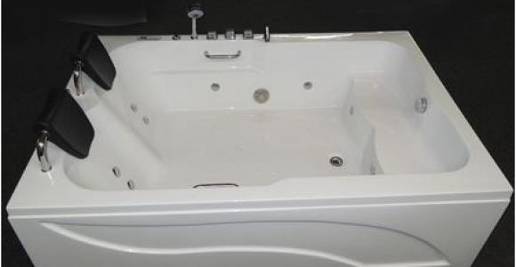 Jetted Bathtub for Two 2 Person Deluxe Puterized Whirlpool Jetted Bathtubs