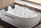 Jetted Bathtub for Two Shop Eago Am124etl R 6 Ft Right Corner Acrylic White