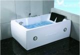 Jetted Bathtub Jets 72" Bathtub Jetted Whirlpool 2 Person White 14 Massage