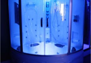 Jetted Bathtub Manual Big Steam Shower Room W Whirlpool Tub Jacuzzi Bluetooth