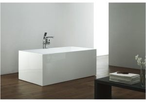 Jetted Bathtub Meaning Shop Lauryn Freestanding Air Jetted Bathtub W Led