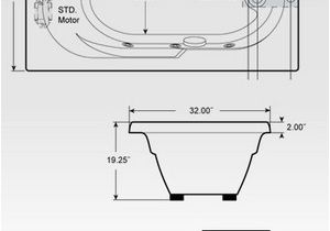 Jetted Bathtub Sizes Home Jacuzzi Dimensions