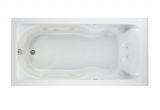 Jetted Bathtub Standard Size American Standard 2773 018wc 72" X 36" Drop In Everclean