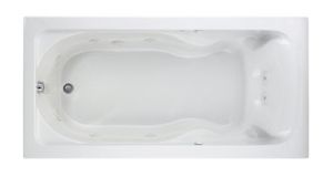 Jetted Bathtub Standard Size American Standard 2773 018wc 72" X 36" Drop In Everclean