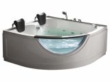 Jetted Heated Bathtub Chelsea Heated Whirlpool Bathtub for Two 59x59in at Menards