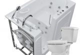 Jetted Heated Bathtub Universal Tubs Nova Heated 52 8 In Walk In Whirlpool