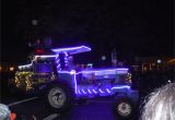 John Deere Christmas Lights One Of the Lit Up Tractors In the Parade for the Calistoga Tractor