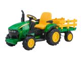 John Deere Christmas Lights Peg Perego John Deere Ground force Tractor with Stake Side Trailer