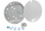 Junction Box for Light Fixture Commercial Electric 1 2 In Deep 5 9 Cu In Ceiling Fan Box with
