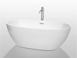 Juno Freestanding Bathtub Juno 67" soaking Bathtub by Wyndham Collection White