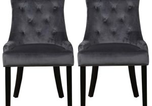 Kaylee Freestanding Bathtub Kaylee Luxury Pair Of Velvet Dining Chairs Charcoal Grey