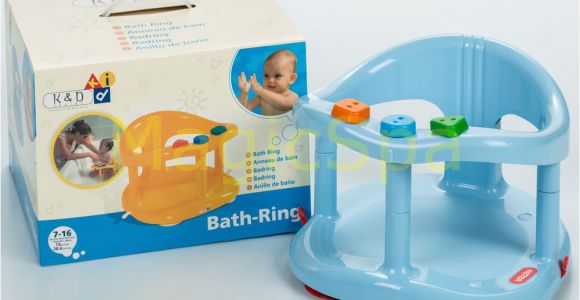 Keter Baby Bath Tub Seat Infant Baby Bath Tub Ring Seat Keter Blue Fast Shipping
