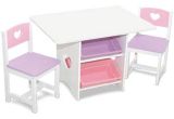 Kidkraft Heart Table and Chair Set Kidkraft Heart Table Chairs W Storage Bins Babywise Life