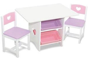 Kidkraft Heart Table and Chair Set Kidkraft Heart Table Chairs W Storage Bins Babywise Life
