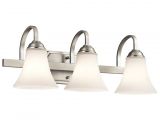 Kitchler Lighting Kichler Lighting Keiran Collection 3 Light Brushed Nickel Bath