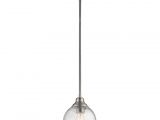 Kitchler Lighting Kichler Lighting Penelope Collection 1 Light Brushed Nickel Pendant