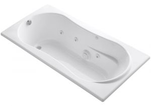 Kohler 6 Foot Bathtub Kohler 7236 6 Ft Whirlpool Tub with Reversible Drain In