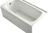 Kohler Bathtubs Acrylic Kohler Bancroft 5 Ft Acrylic Left Drain Rectangular