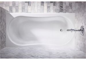 Kohler Bathtubs Acrylic Kohler soaking Bath Tub Left Drain Submerse 5 Ft X 30