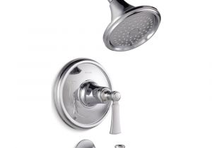Kohler Bathtubs Faucets Kohler Elliston Single Handle 1 Spray Tub and Shower