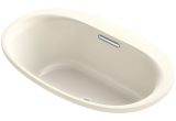 Kohler Center Drain Bathtub Kohler Underscore 5 Ft Center Drain soaking Tub In Almond