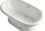 Kohler Center Drain Bathtub Kohler Vintage 6 Ft Center Drain soaking Tub In Dune K