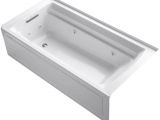 Kohler Jetted Bathtub Kohler Archer 6 Ft Acrylic Left Drain Rectangular Alcove