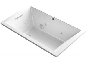 Koller Whirlpool Bathtub Kohler Underscore 60" X 36" Air Whirlpool Bathtub