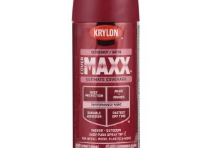 Krylon Spray Paint for Plastic Chairs Krylona Covermaxxa Burgundy Satin Ultimate Coverage Spray Paint 12