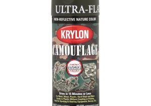 Krylon Spray Paint for Plastic Chairs Krylona Ultra Flat Non Reflective Nature Color Olive Camouflage